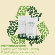 Liner Code 30A Pre-separated 8-gallon drawstring rubbish bags 4 rolls for 30L bins by Songmics