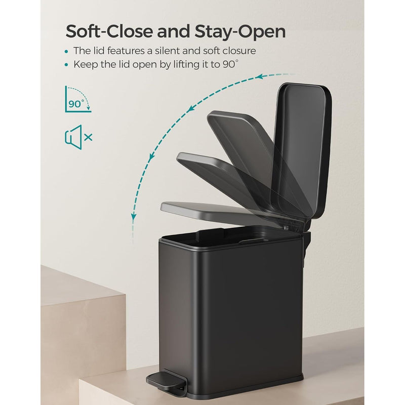 Songmics Bin for Bathroom 5L