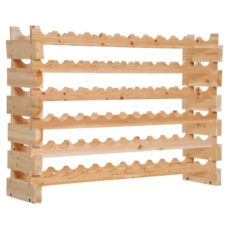 Rack For Wine Bottles, Holds 72 Bottles