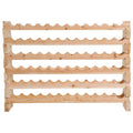 Rack For Wine Bottles, Holds 72 Bottles Homcom