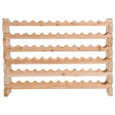Rack For Wine Bottles, Holds 72 Bottles Homcom