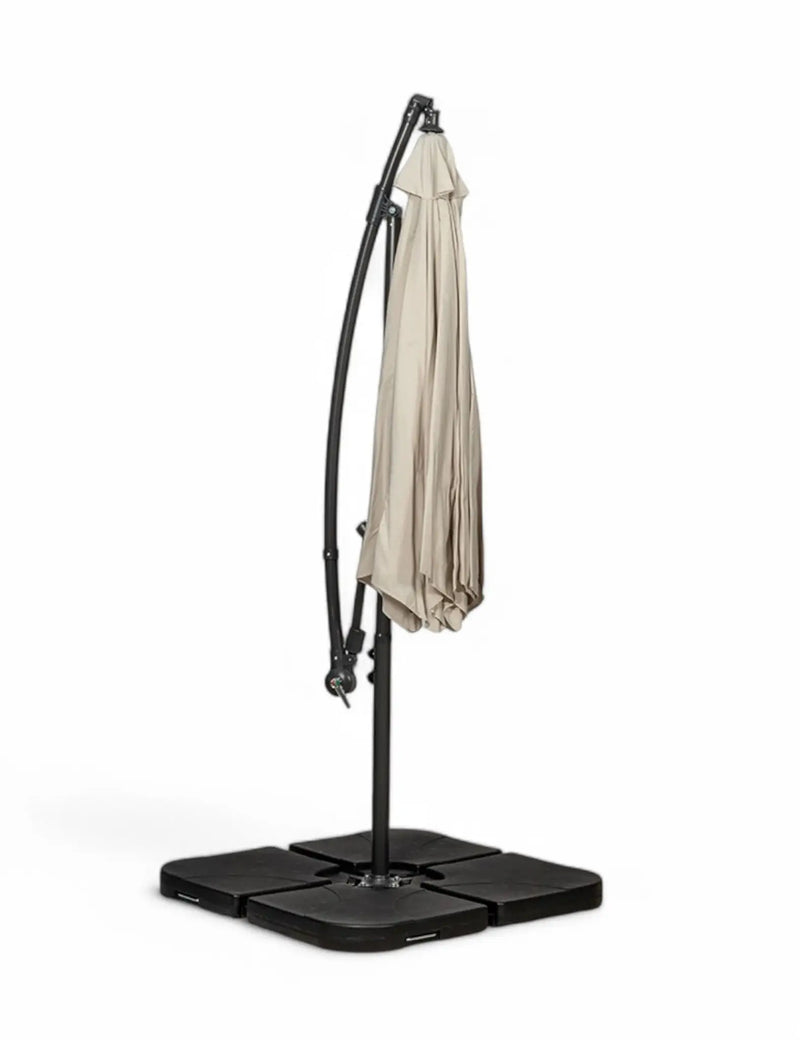 3m Cantilever Garden Parasol in Ivory
