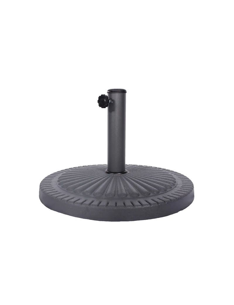 14kg Poly Resin Parasol Base in Grey