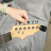 Electric Guitar Starter Set with 15W Amp and Carry Bag Perfect for Beginner Players Dark Green AOSOM