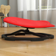 Kids Sensory Spinning Swivel Chair for Balance and Coordination Training Red AOSOM