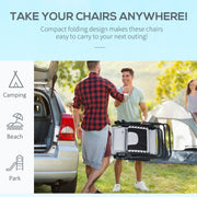 Set of 2 Grey Zero Gravity Outdoor Lounger Chairs With Padded Seat and Cup Holder by Outsunny