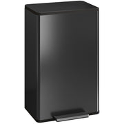 45L Pedal Kitchen Bin with Soft Close Lid and Removable Inner Bucket, Grey