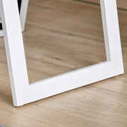 Full Length Dressing Mirror for Bedroom or Hallway with Freestanding Design, White