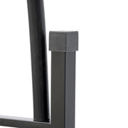 Metal Garden Arch for Climbing Plants and Outdoor Entrances Black Outsunny
