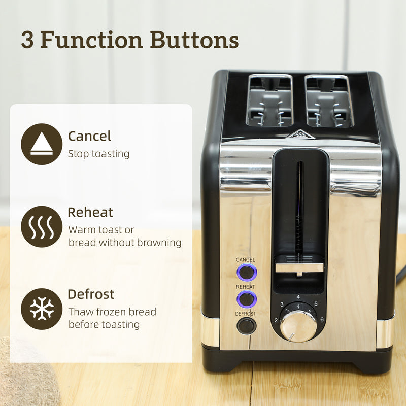 Textured Kettle and Toaster Set With Fast Boil and Wide Slots Ideal for Modern Kitchens Black