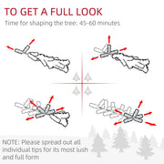 Branch shaping guide with a 45 to 60 minute shaping note