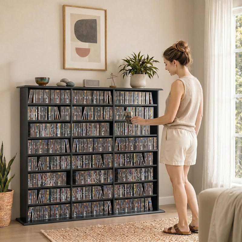 Media Storage Unit Black - image 8
