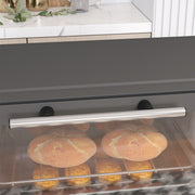 9L Mini Electric Countertop Oven With Timer and Grill Function Ideal for Small Kitchens Grey