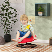 AIYAPLAY Sensory Spinning Chair for Kids, for Coordination, Balance, Red AOSOM