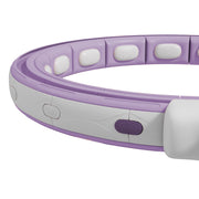 Purple Smart Weighted Hula Hoop With Digital Counter And 16 Detachable Massage Knots AOSOM