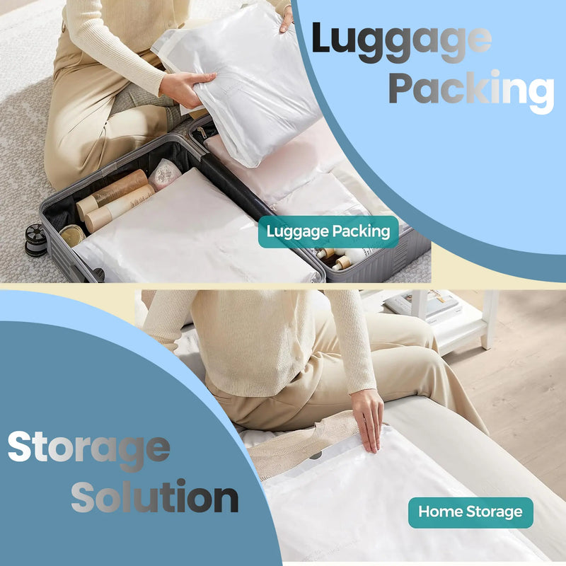 Liner Code 30A Pre-separated 8-gallon drawstring rubbish bags 4 rolls for 30L bins by Songmics