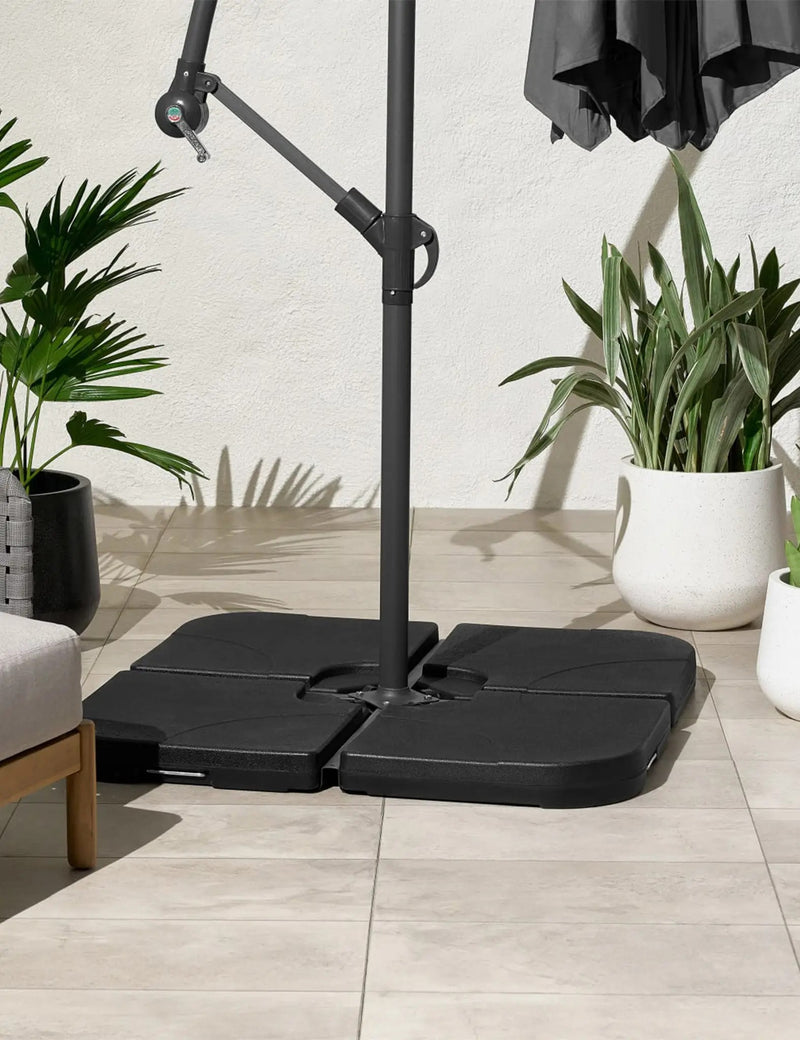 80kg Water Fillable Base for Cantilever Garden Parasols