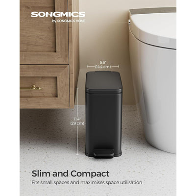 Songmics Bin for Bathroom 5L Songmics