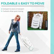 White Garden Lounge Chair and Side Table Set for Outdoor Dining and Relaxing