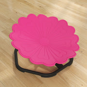 Kids Sensory Spinning Chair for Balance and Coordination with Non Slip Base, Pink AOSOM
