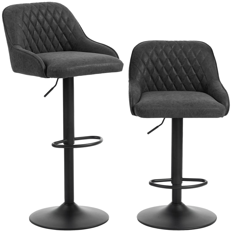 Adjustable bar stools - Black