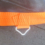Replacement Trampoline Mat with Spring Tool 72 V Hooks for 12ft Trampoline 14cm Springs Orange by SPORTNOW AOSOM