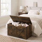Storage bench 100L - Brown