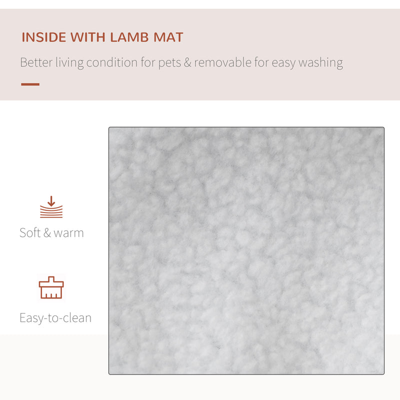 Foldable Soft Pet Carrier for Small Dogs and Cats with Mesh Windows and Storage Bags, Red