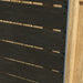 Black Garden Planter Box with Back Trellis 34 x 69.5cm by Outsunny