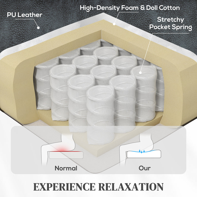 Grey Power Lift Recliner Chair with Heat Vibration Massage and USB Port for Elderly Support