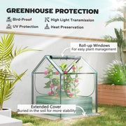 Green 61 x 61cm Garden Planter Bed with Protective Cover by Outsunny