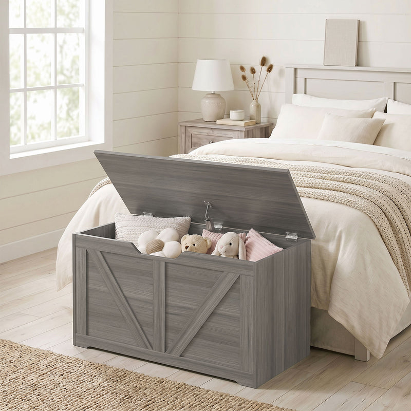 Storage Bench with 100L Hidden Compartment and Seat for Hallway or Bedroom