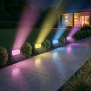 Garden Lighting Set with Remote Control for Easy Outdoor Mood Lighting Black Outsunny
