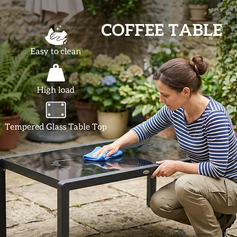 Aluminium Garden Furniture Set with Cushions for Modern & Comfortable Outdoor Seating Light Grey