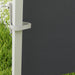 Dark Grey 3m Gazebo Replacement Side Wall Panels With Window by Outsunny