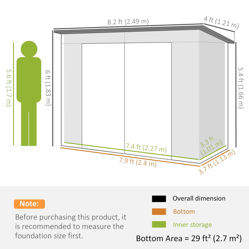 Dimension diagram showing 249 x 121cm overall, 240 x 113cm base and 227 x 101cm inside