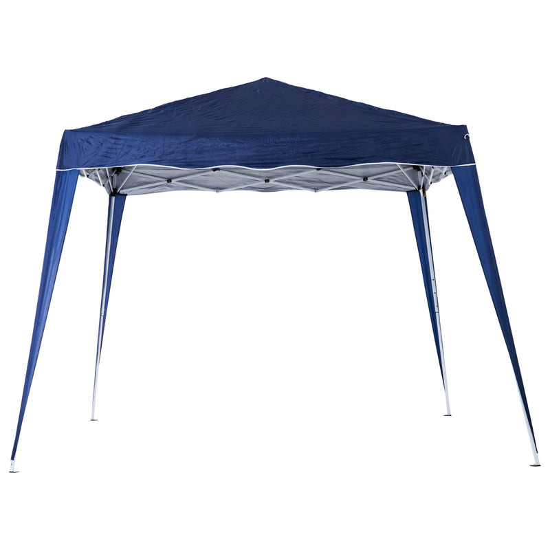 3 x 3m Pop Up Gazebo with Carry Bag Height Adjustable Slant Leg Event Shelter by Outsunny