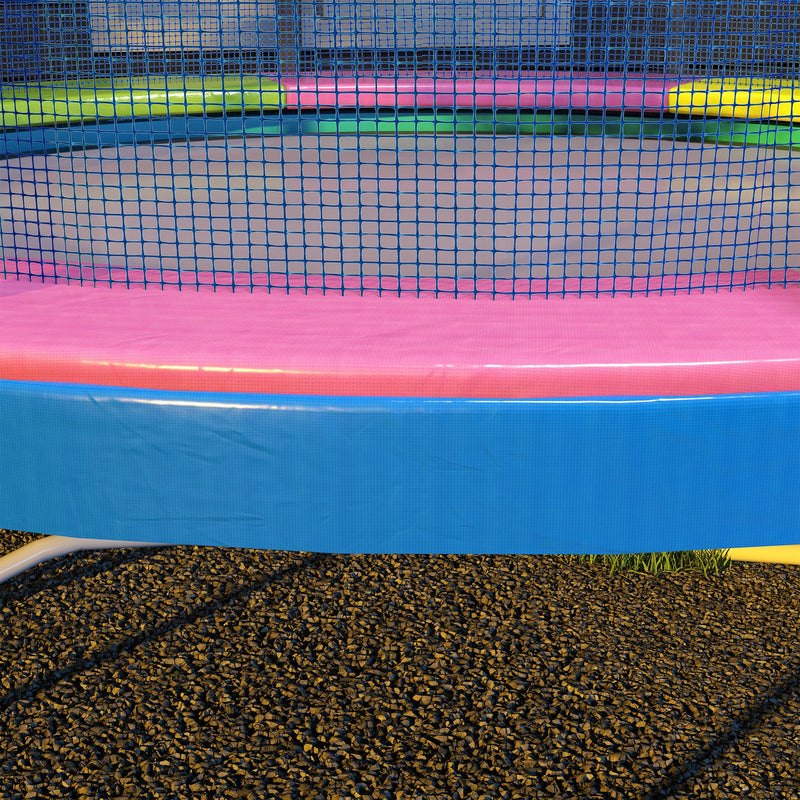 10FT Trampoline Spring Cover Waterproof UV Resistant Replacement Pad by SPORTNOW AOSOM