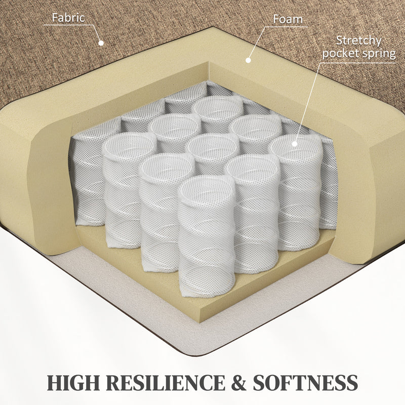 Dark Brown 45 Degree Electric Riser and Recliner Chair for Comfortable Seating by HOMCOM