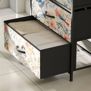 4 Drawer Chest of Drawers with Spacious Storage for Bedroom or Living Room White