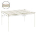Replacement Retractable Canopy for 4 x 3m Pergola Cream White by Outsunny
