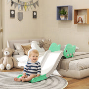 Kids Sofa Slide 130cm HDPE Toddler Slide for Sofa Bed Stairs Easy to Assemble Green by AIYAPLAY AOSOM