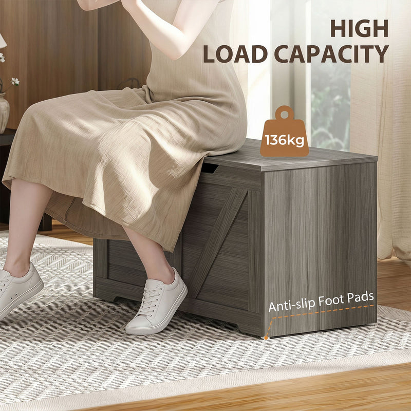 Storage bench 127L - Dark Grey