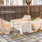 Clear 6 x 10m Heavy Duty Greenhouse Cover UV Resistant Waterproof Plastic Sheeting by Outsunny