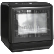 Mini Table Top Dishwasher with 6 Programmes LED Touch Control and Air Drying, White