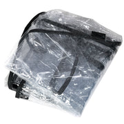 Rain Cover for Dog Pram with Rear Entry Ideal for Walking Your Pet in Rain Grey AOSOM