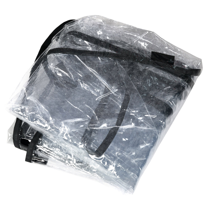 Rain Cover for Dog Pram with Rear Entry Ideal for Walking Your Pet in Rain Grey AOSOM