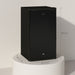Black 91L Freestanding Under Counter Fridge with Lock by HOMCOM