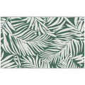 Green Reversible Outdoor RV Rug 1.5 x 2.4m Waterproof Plastic Straw Mat for Garden Camping by Outsunny