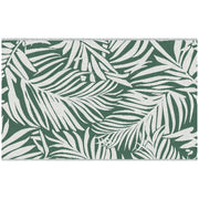 Green Reversible Outdoor RV Rug 1.5 x 2.4m Waterproof Plastic Straw Mat for Garden Camping by Outsunny